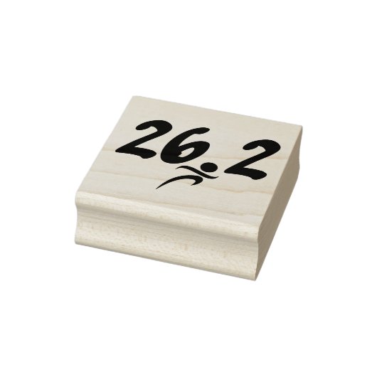 Marathon 26.2 Rubberstempel (Stempel)