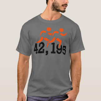 Marathon 42195 kilomter t-shirt