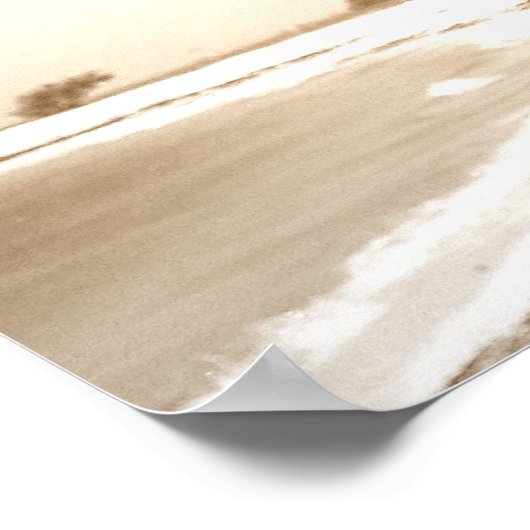 Marathon Beach Poster (Hoek)