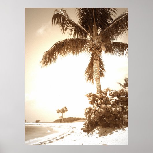 Marathon Beach Poster (Voorkant)