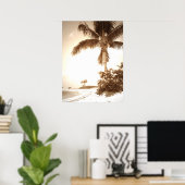 Marathon Beach Poster (Thuiskantoor)