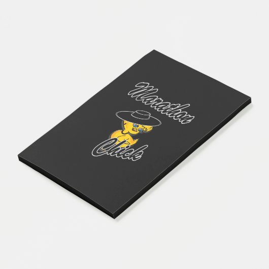 Marathon Chick #4 Post-it® Notes (Schuin)