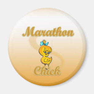 Marathon Chick Magneet