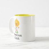 Marathon Chick Peace Love 26.2 Mok (Voorkant links)