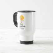 Marathon Chick Peace Love 26.2 Travel Mug Reisbeker (Voorkant links)