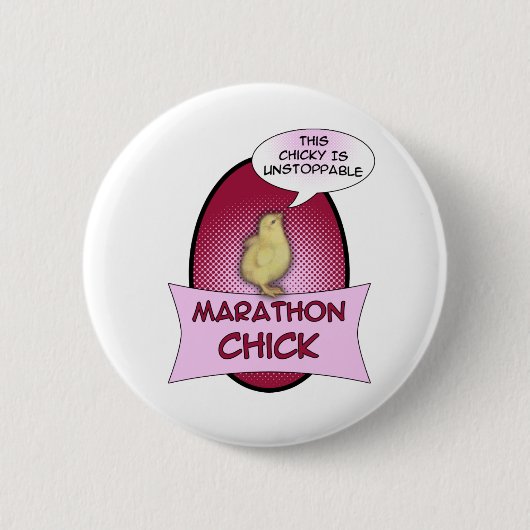 Marathon Chick Ronde Button 5,7 Cm (Voorkant)