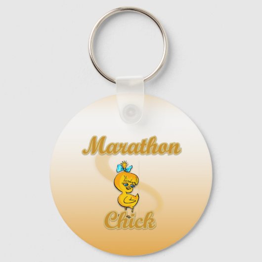 Marathon Chick Sleutelhanger (Voorkant)