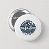 Marathon Club Ronde Button 5,7 Cm (Voorkant /achterkant)