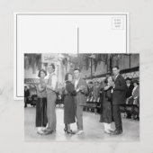 Marathon Dancers, 1923 Briefkaart (Voorkant / Achterkant)