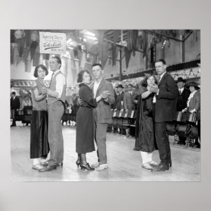Marathon Dancers, 1923. foto Poster