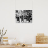 Marathon Dansers, 1923. Oude foto Poster (Keuken)