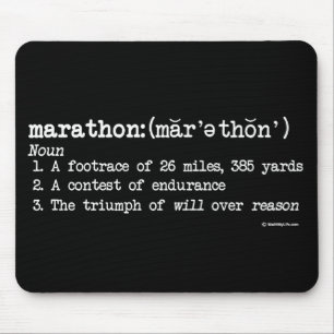 Marathon Definitie Muismat