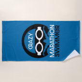 Marathon Endurance Zwemmer Strandlaken (Voorkant)