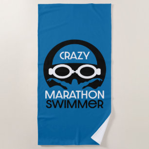 Marathon Endurance Zwemmer Strandlaken