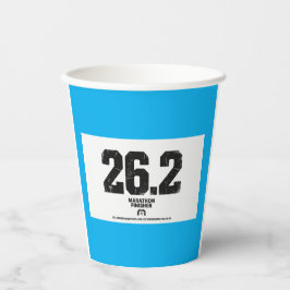 Marathon Finisher 26,2 Miles Hardlopen Cadeau Papieren Bekers