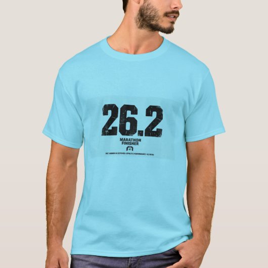 Marathon Finisher 26,2 Miles Hardlopen Cadeau  T-shirt (Voorkant)