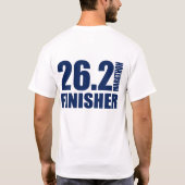 Marathon Finisher - Navy T-shirt (Achterkant)