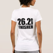 Marathon Finisher - Zwart T-shirt (Achterkant)