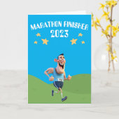 Marathon Finisherskaart Kaart (Gele Bloem)