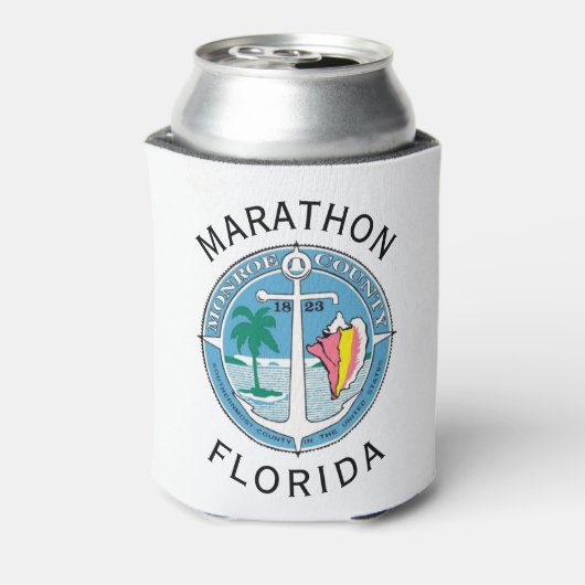 Marathon - Florida Keys Blikjeskoeler (Blikje Achterkant)
