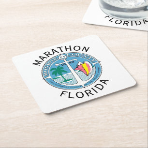 Marathon - Florida Keys Kartonnen Onderzetters