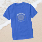 Marathon Florida Keys nautische breedtegraad lengt T-shirt