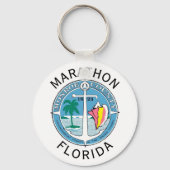 Marathon - Florida Keys Sleutelhanger (Voorkant)