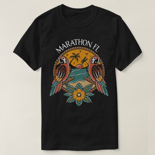 Marathon Florida Keys T-shirt (Design voorkant)