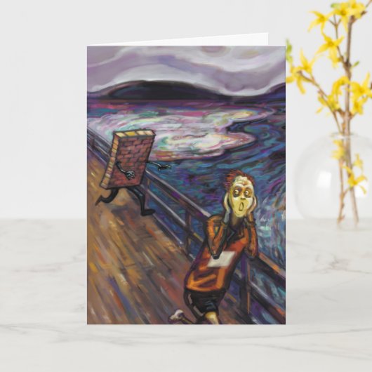 Marathon Gefeliciteerd met de muur Kaart (Gele Bloem)