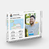 Marathon | Half marathon Best Runner Photo Gift Fotoblokken (Links)