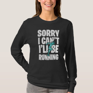 Marathon Hardloop Motief Voor Hardlopers N Joggers T-shirt