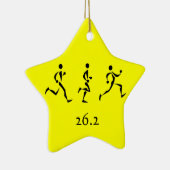 Marathon-inspiratie Keramisch Ornament (Rechts)