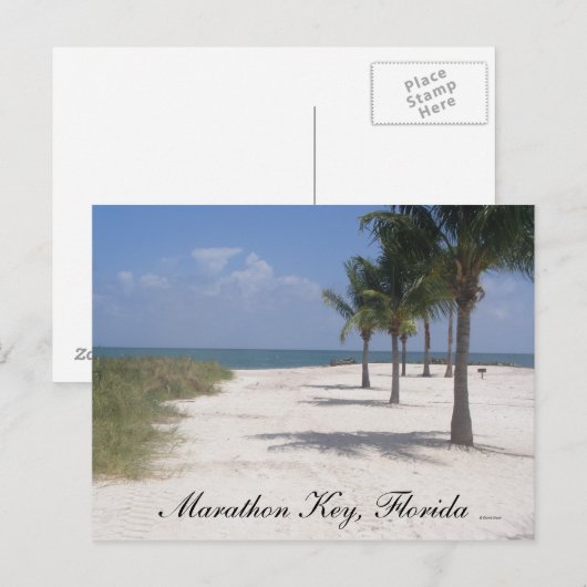 Marathon Key, Florida Briefkaart (Voorkant / Achterkant)