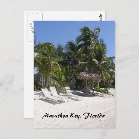 Marathon Key, Florida Briefkaart (Voorkant / Achterkant)