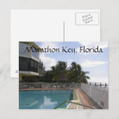 Marathon Key, Florida Briefkaart (Voorkant / Achterkant)