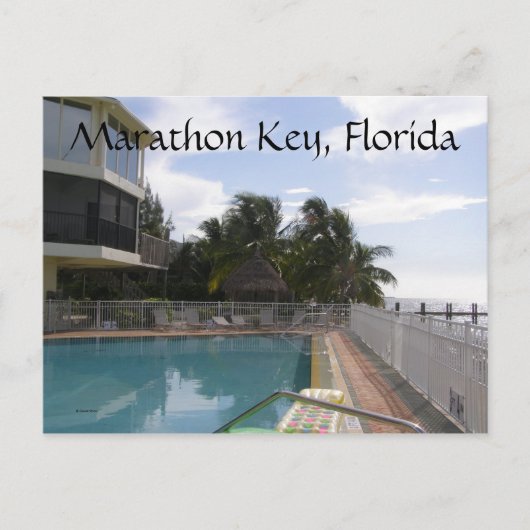 Marathon Key, Florida Briefkaart (Voorkant)