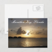 Marathon Key, Florida Briefkaart (Voorkant / Achterkant)