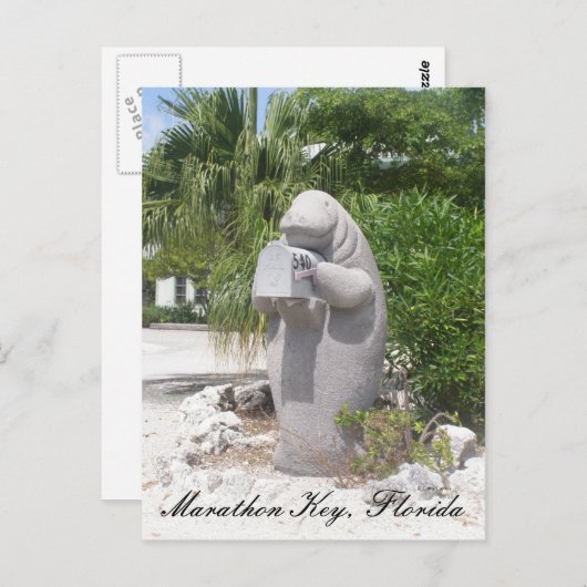 Marathon Key, Florida Briefkaart (Voorkant / Achterkant)