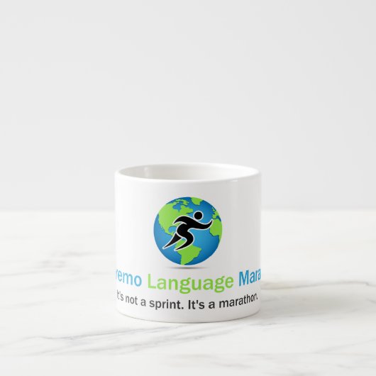 Marathon Logo Parleremo Espresso Kop (Voorkant)