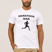 Marathon Man runner jogger t-shirt (Voorkant)