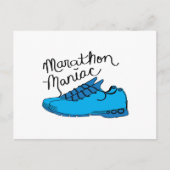 Marathon Maniac Briefkaart (Voorkant)
