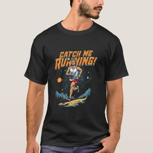 Marathon Marathonloper Hardlopen T-shirt (Voorkant)