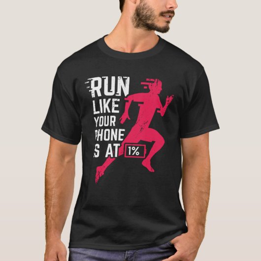 Marathon-marathonrunner Gift T-shirt (Voorkant)
