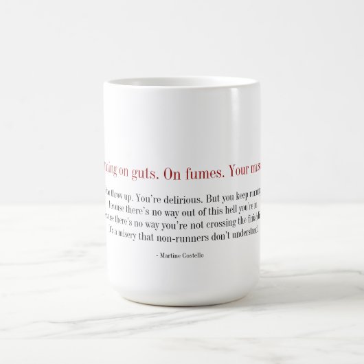 Marathon Mok - Je loopt op Guts. Op dammen. (Center)