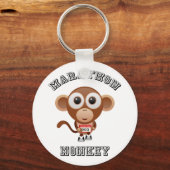 Marathon Monkey Sleutelhanger (Voorkant)