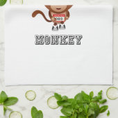 Marathon Monkey Theedoek (Gevouwen)