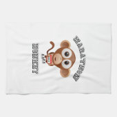 Marathon Monkey Theedoek (Horizontaal)