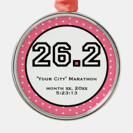 Marathon Ornament