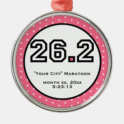 Marathon Ornament (Voorkant)