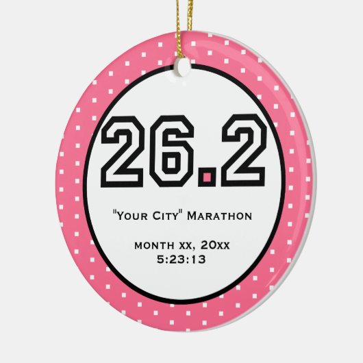 Marathon Ornament (Links)